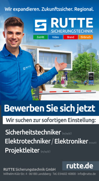 Karriere bei der RUTTE Sicherungstechnik GmbH Karriere bei der RUTTE Sicherungstechnik GmbH